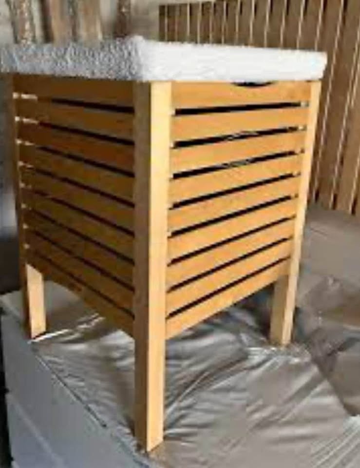 MOLGER IKEA STORAGE STOOL BRAND NEW