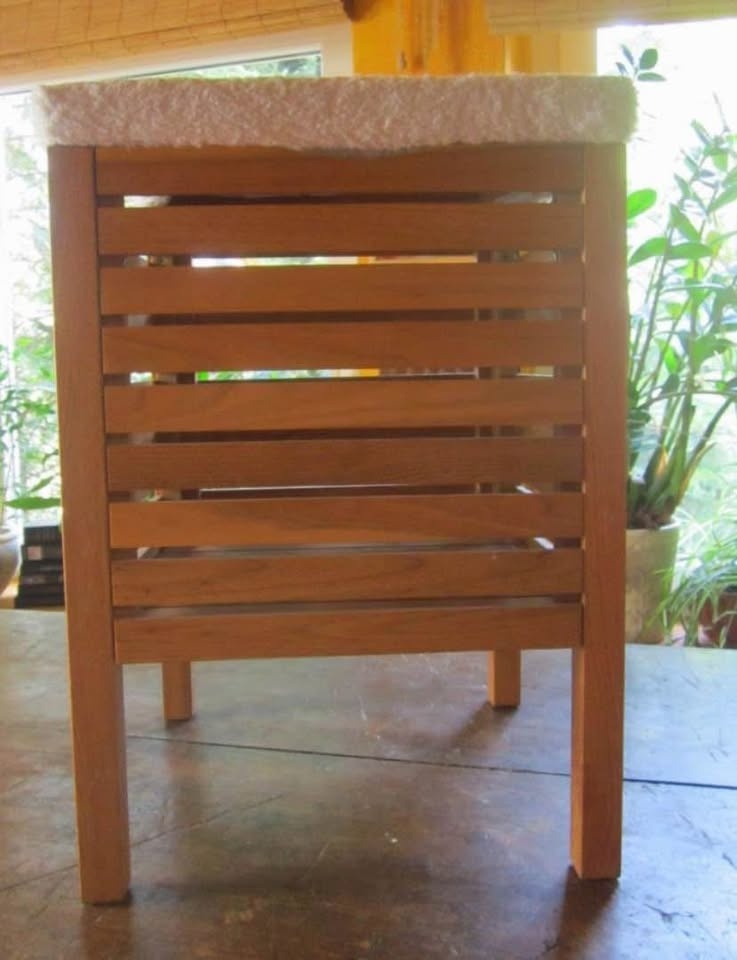 MOLGER IKEA STORAGE STOOL BRAND NEW - photo 2