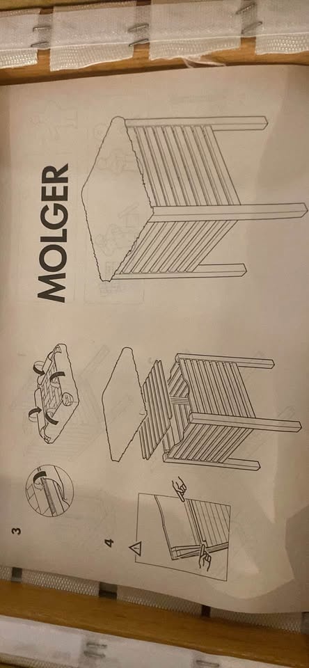 MOLGER IKEA STORAGE STOOL BRAND NEW - photo 5