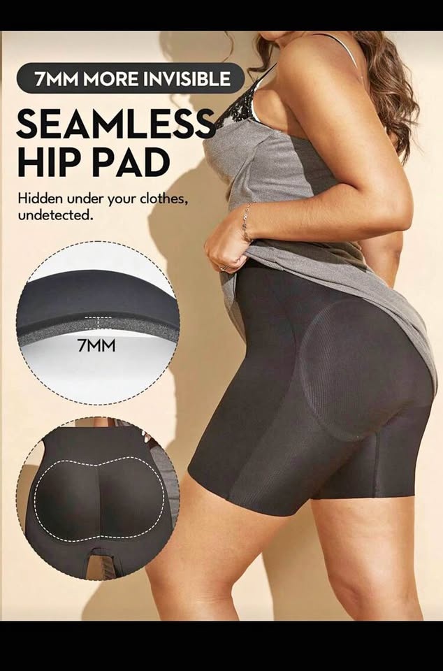Seamless Hip Pads/Butt Lifter Shorts
