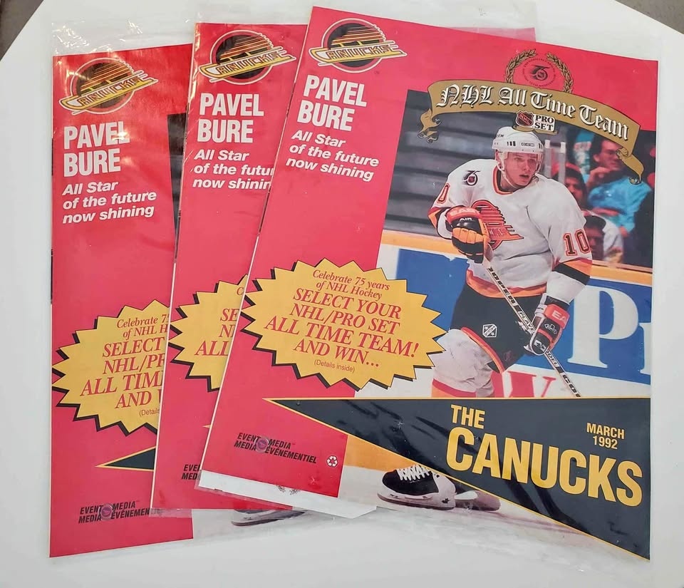 1992 NHL Pro Set All Time Team Magazine Ballot Pavel Bure