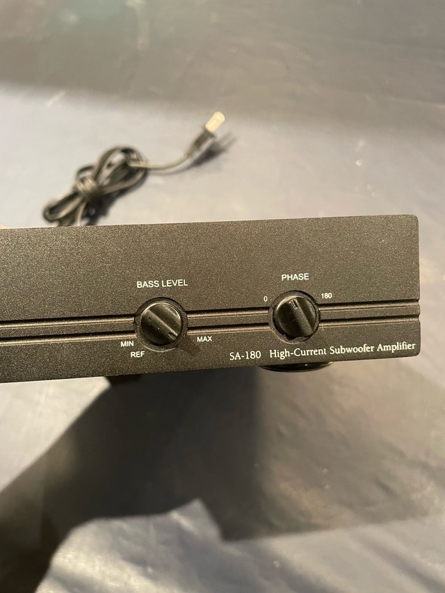 Atlantic Technology SA-180 Subwoofer Mono Block Amplifier - photo 4