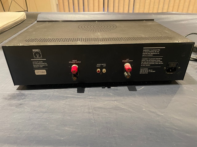 Acurus A100 - Home Audio Power Amplifier - photo 3