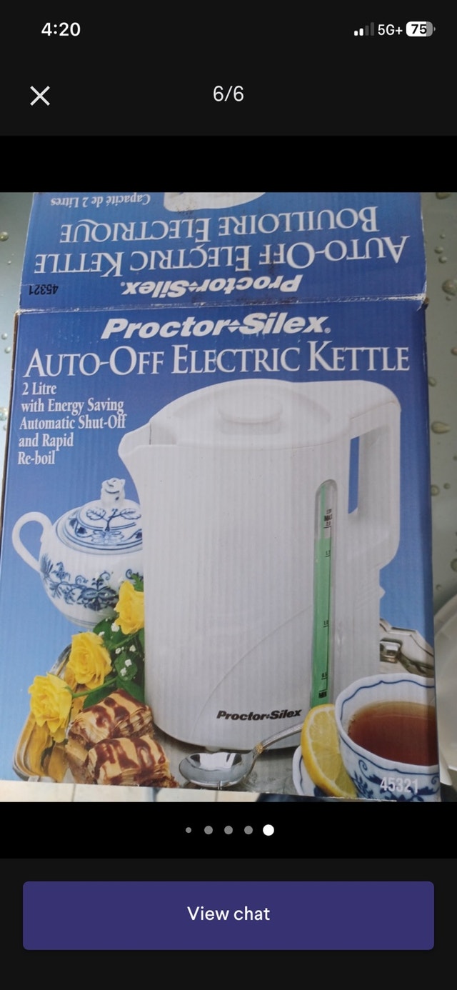Proctor Silex Kettle New 1500w - 2L - photo 4