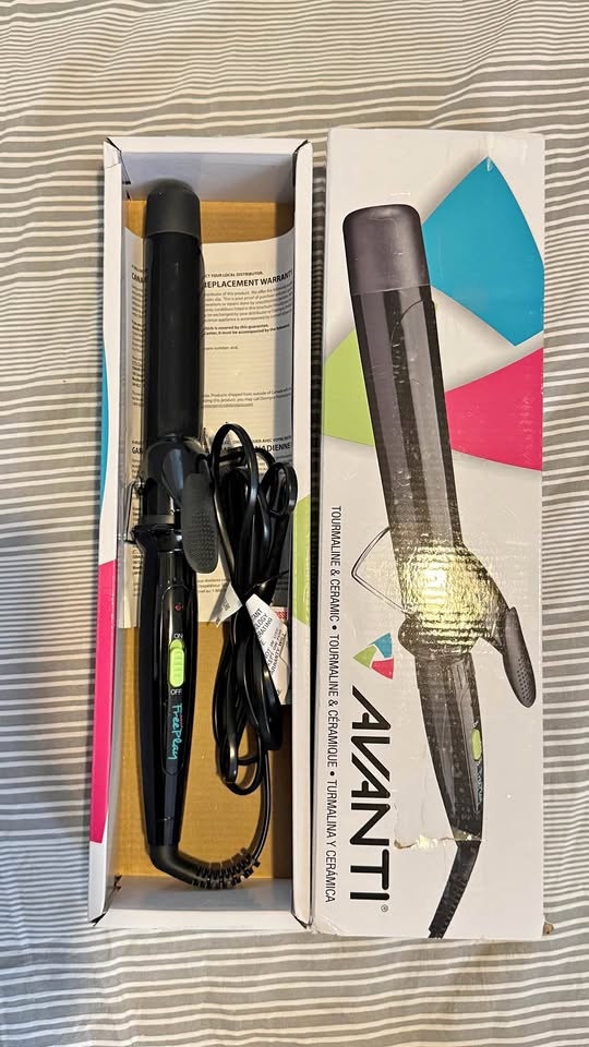 Avanti FreePlay Tourmaline Ceramic Curling Iron