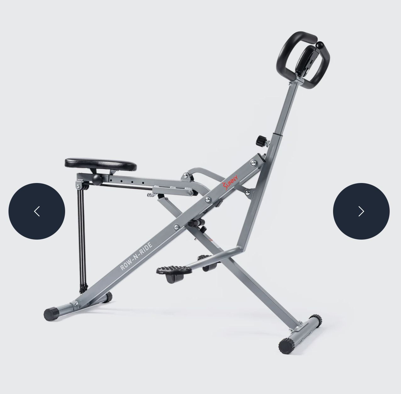 SUNNY Health & Fitness Upright Row-N-Ride - photo 2