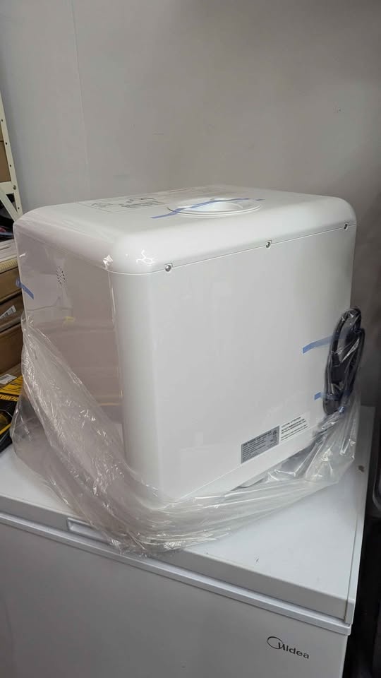 AIRMSEN TDQR03 Countertop Portable Mini Dishwasher White - photo 4