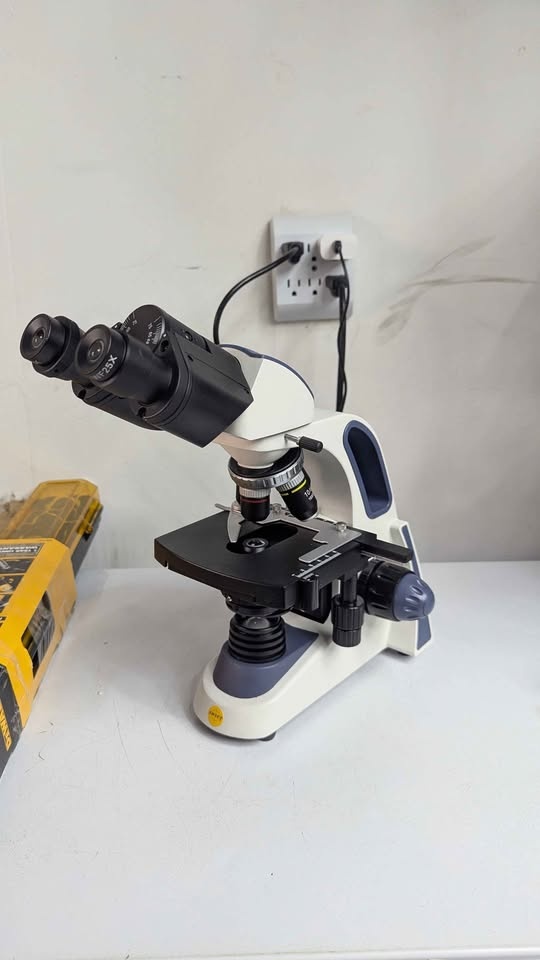 Swift Binocular Compound Microscope 40X-2500X - photo 2