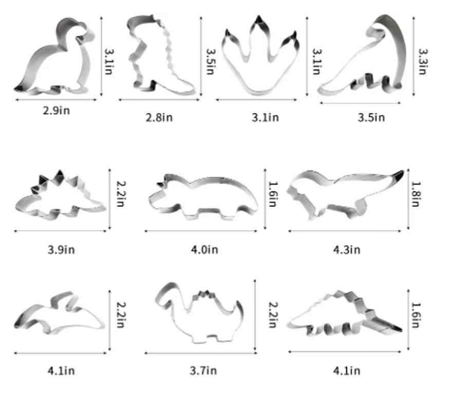 Dinosaur Cookie Cutters