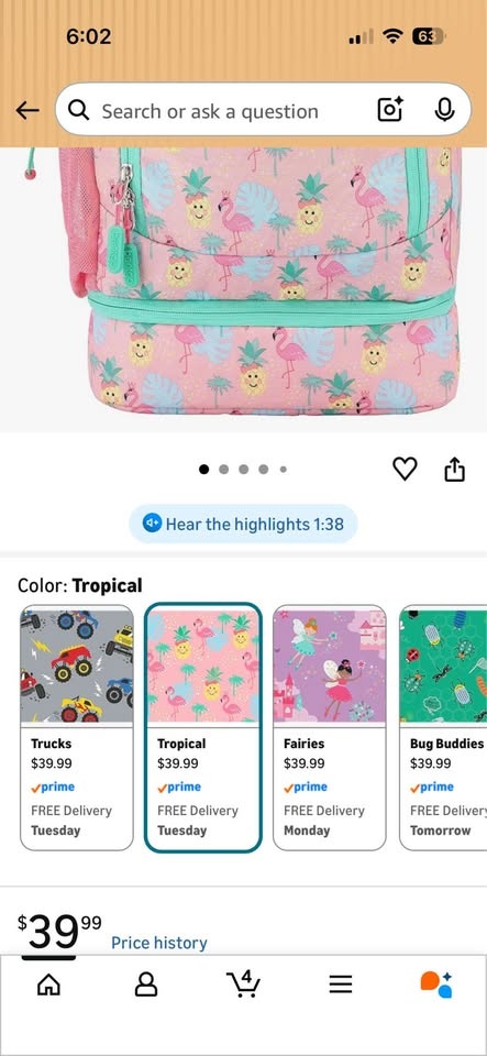Bentgo Kids 2-in-1 Backpack & Insulated Lunch Bag - photo 2