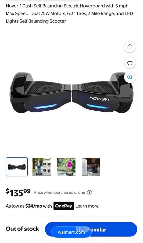 Hover-1 Dash Self Balancing Scooter