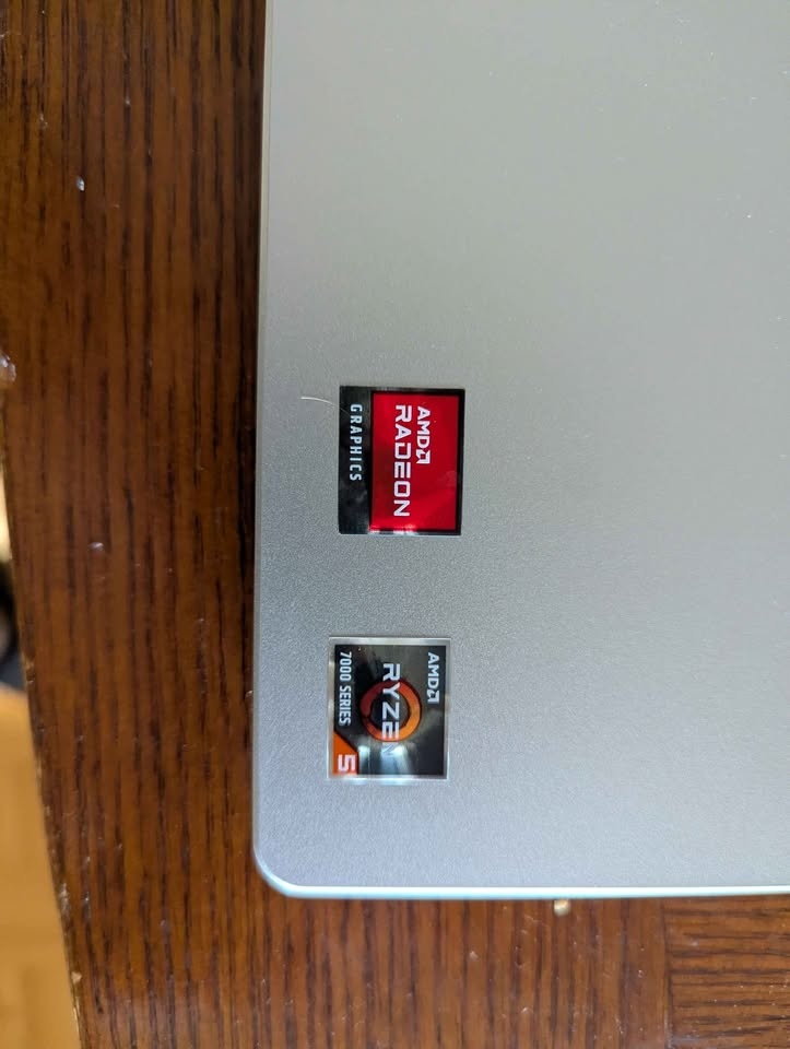 HP 15-fc0037ca Laptop - Ryzen 5, 16GB RAM, 1TB SSD - photo 2