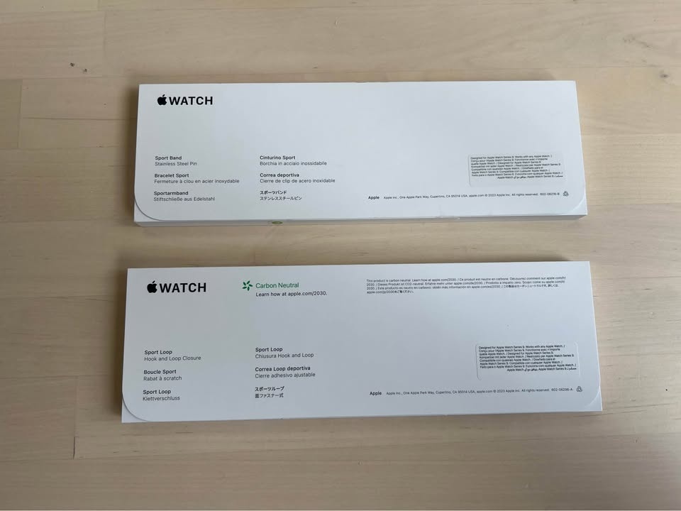 TWO Apple Watch Bands 41mm – Genuine Apple – Brand New (Starligh - photo 2