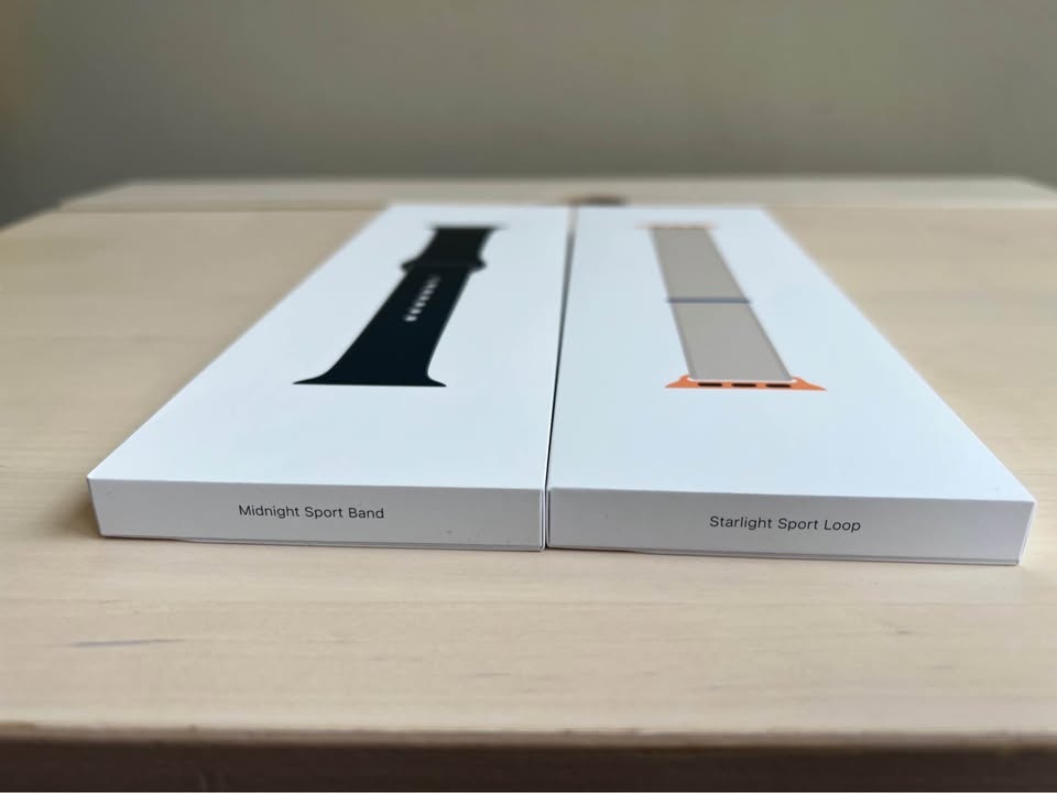 TWO Apple Watch Bands 41mm – Genuine Apple – Brand New (Starligh - photo 3