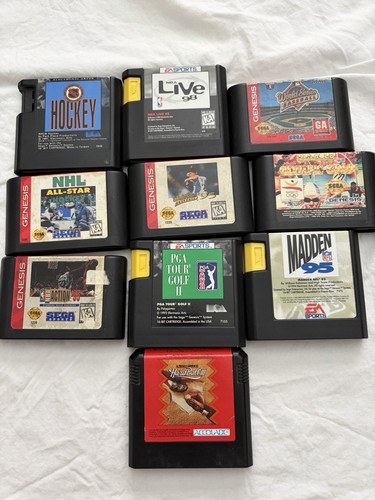 Sega Genesis Games Lot (Sports Games)