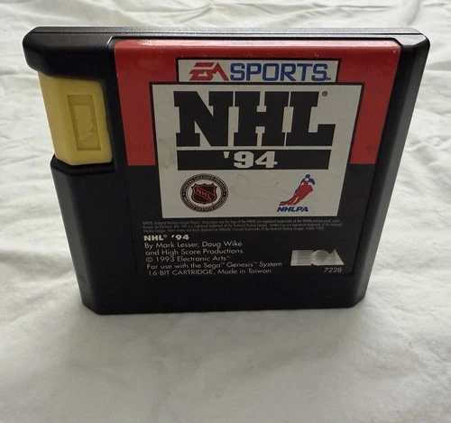 NHL 94 (Sega Genesis, 1994) CIB – Complete Tested Working - photo 4