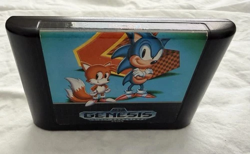 Sonic the Hedgehog 2 (Sega Genesis, 1992) - Cartridge Only - Tes