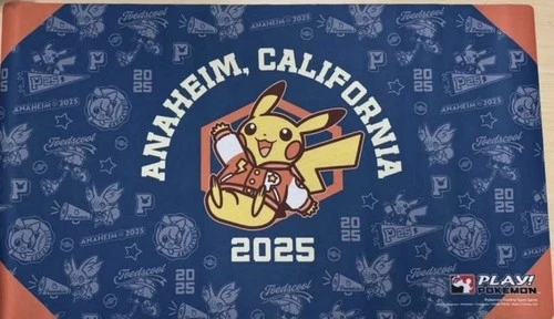 2025 Worlds Anaheim Varsity Pikachu Playmat - photo 3