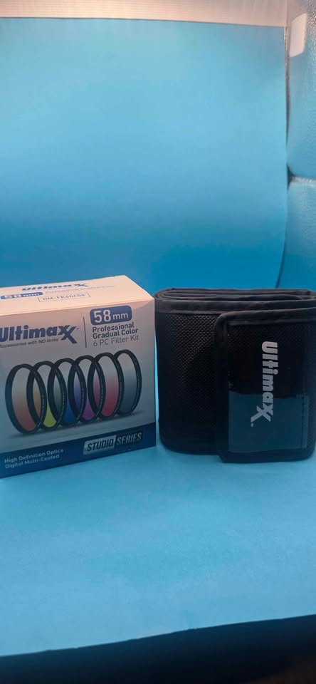 Ultimaxx 58mm 6 pc Color Filter Set - photo 2