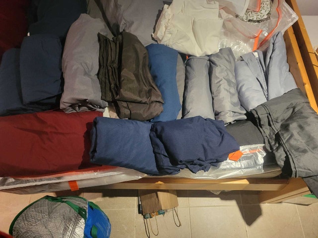 3 for $10 queen/king flat sheet