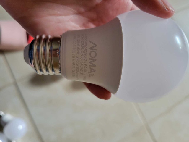 A19 NOMA LED Lightbulbs $2 each bulb