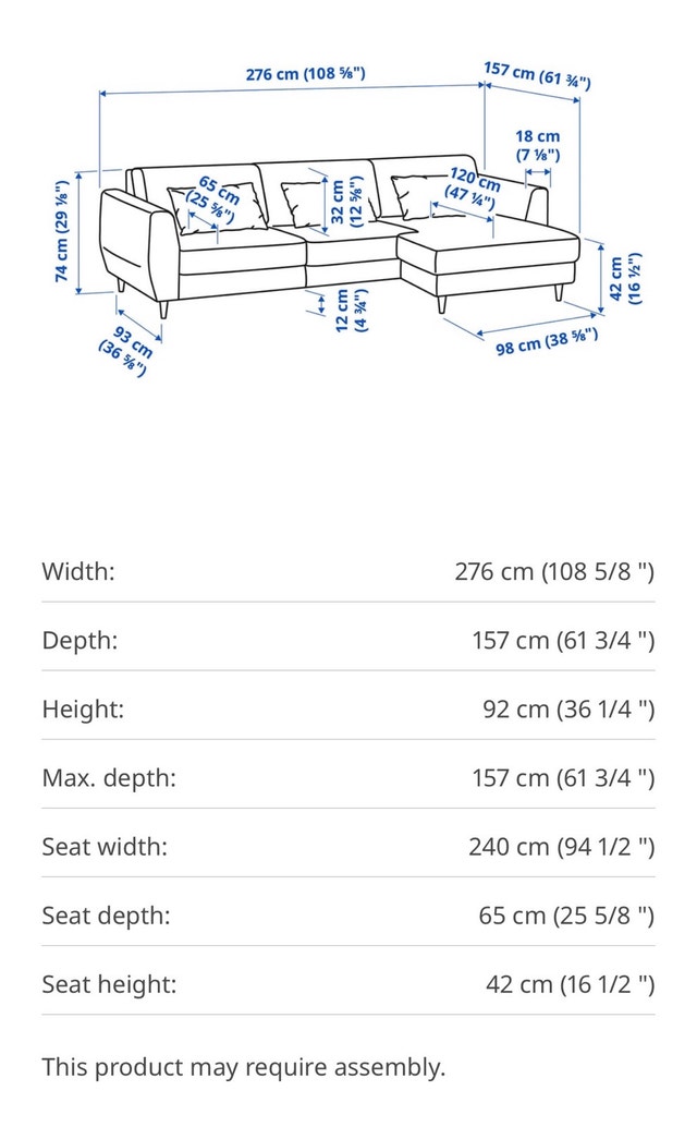 IKEA Slatorp Sofa - photo 4