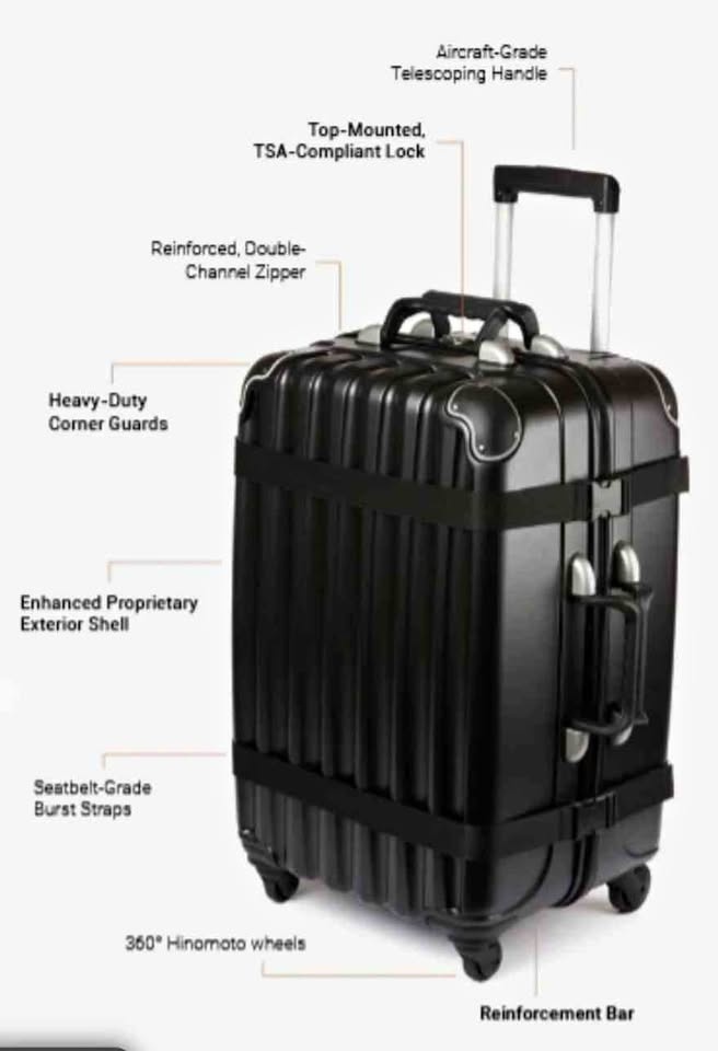 VinGarde Valise Petite 8 bottle Wine Suitcase