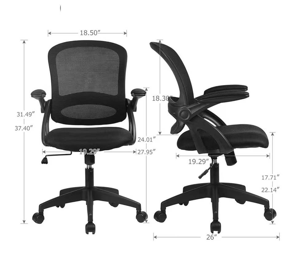 Office Chair - Breathable Desk Chair with Wheels - photo 5