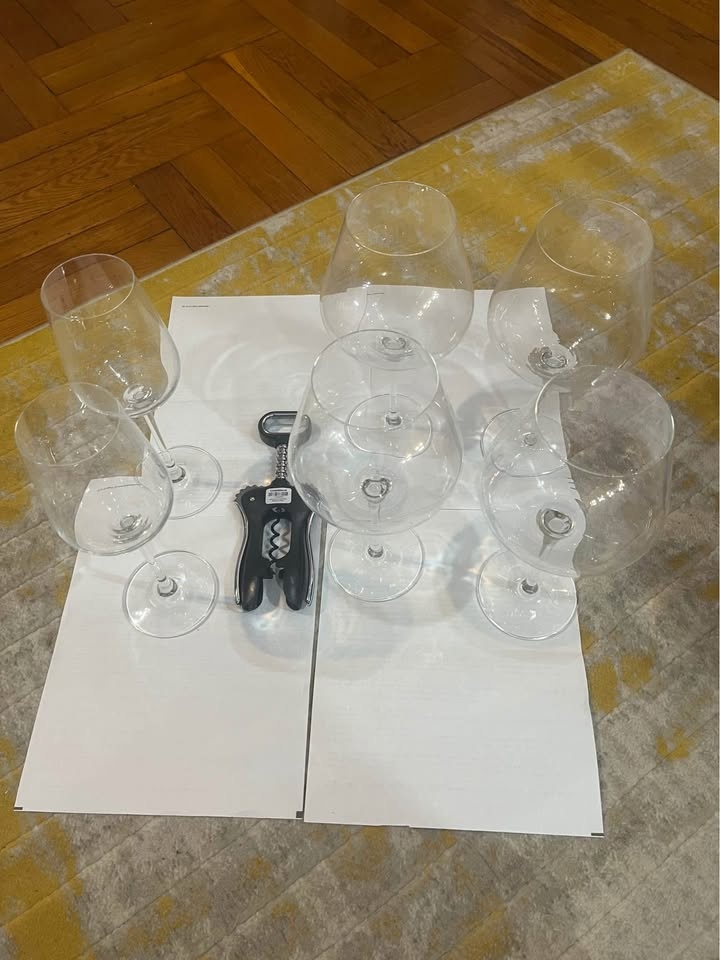 Hip Wine Glasses and Opener (Crate&Barrel) - photo 2