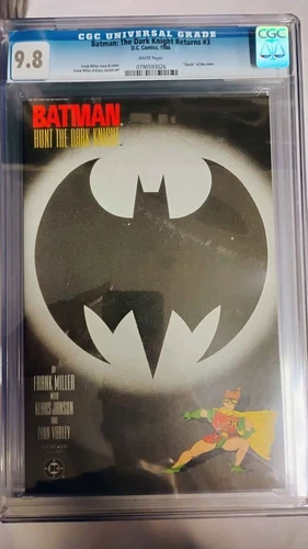Batman: The Dark Knight Returns #3 CGC 9.8 "Death" of Joker 1986