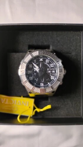 Invicta Aviator Ascend Men's Watch 50 Mm Black Band Brand New - photo 2