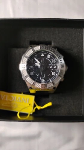 Invicta Aviator Ascend Men's Watch 50 Mm Black Band Brand New - photo 3