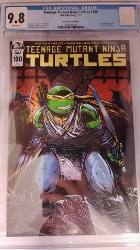 Teenage Mutant Ninja Turtles 100 Comic Slab 9.8