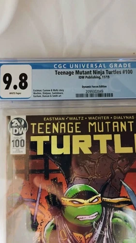 Teenage Mutant Ninja Turtles 100 Comic Slab 9.8 - photo 2