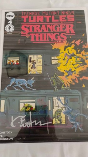Ninja Turtles Comic Signed Kevin Eastman w/ COA