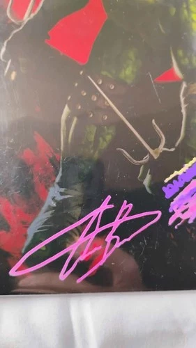 Ninja Turtles Comic signed by Aaron Battling with COA and RARE S - photo 3
