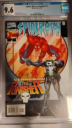 Spider-Man Verse Punisher Comic Slab 9.6