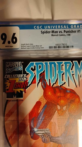 Spider-Man Verse Punisher Comic Slab 9.6 - photo 2
