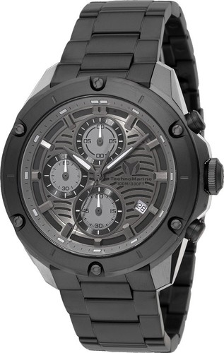 TechnoMarine Oceanico Men's Watch - 44mm, Black