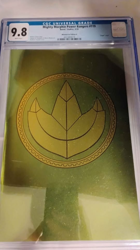 Mighty Morphin Power Rangers #119 Foil Edition Comic Slab 9.8