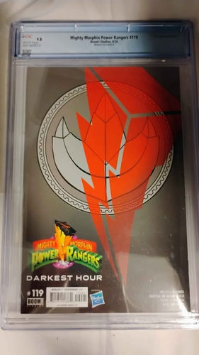 Mighty Morphin Power Rangers #119 Foil Edition Comic Slab 9.8 - photo 3