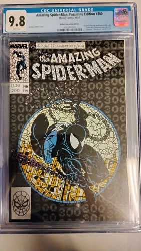 AMAZING SPIDER-MAN #300 CGC 9.8 FACSIMILE BLACK VARIANT