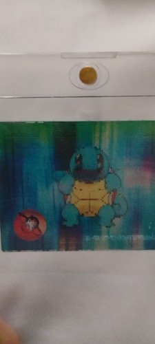 Pokemon Card Vintage Meiji Super Change 1999 Squirtle #27 - photo 2