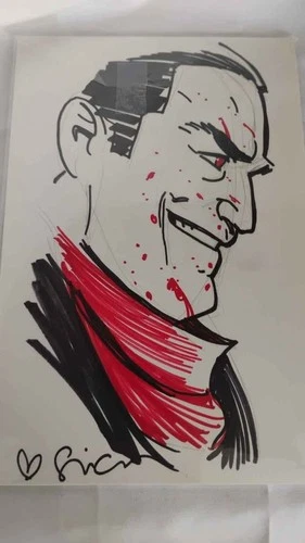 The Walking Dead 100 Comic - Signed by Sina Grace w/ Sketch - photo 3