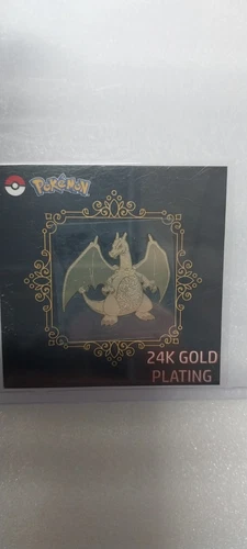 Pokemon 24k Charizard Sticker - photo 2