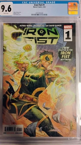 Iron Fist #1 Comic Slab 9.6