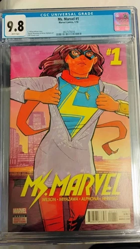 Ms Marvel #1 Comic Slab 9.8