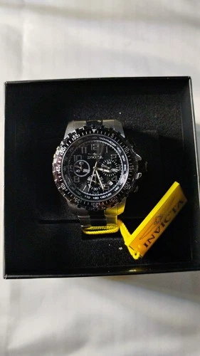 Invicta Specialty Men's Watch 45mm Steel Black Band - photo 2