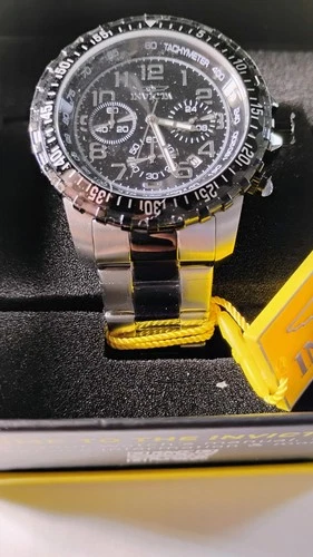 Invicta Specialty Men's Watch 45mm Steel Black Band - photo 3
