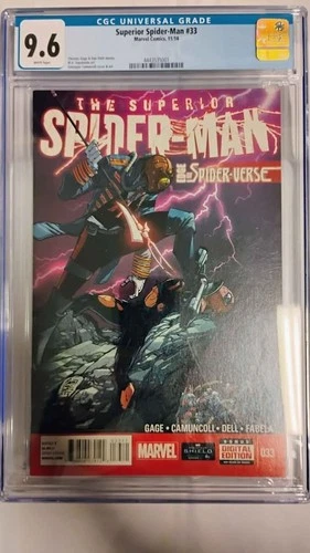 Superior Spiderman #33 Comic Slab 9.6